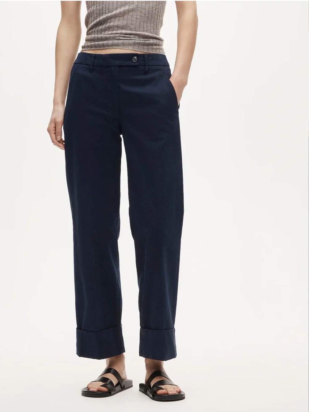 NWT J Crew Cuffed Chino Pant